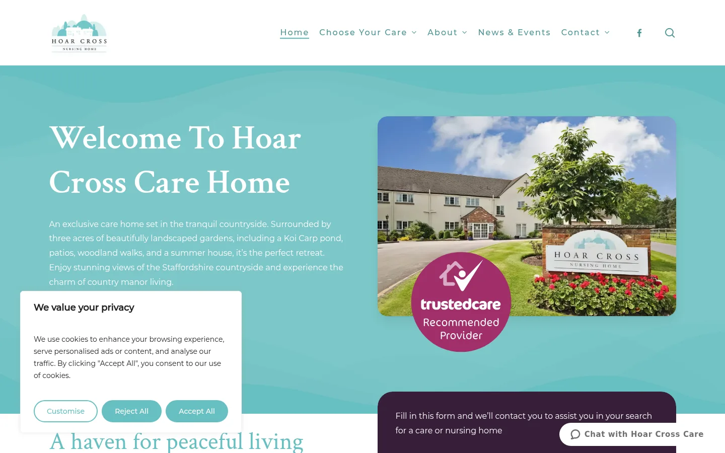 Hoarcross Care screenshot